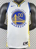 22/23 WARRIORS KUMINGA #00 White Top Quality Hot Pressing NBA Jersey (V领)