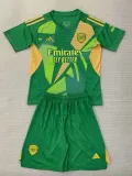 24/25 ARS Apple Green Goalkeeper Kids Soccer Jersey