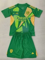 24/25 ARS Apple Green Goalkeeper Kids Soccer Jersey