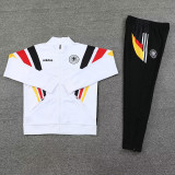 24/25  Germany White & Red and Black Shoulders Jacket Tracksuit （红黑肩）