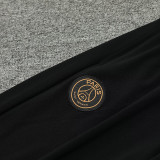24/25  PSG Jordan Black Player version Half Pull Tracksuit  (半拉链)