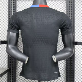 24/25 BAR Black  Player Version Training shirts(大胸花）