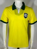 1950/1966 Brazil Home Retro Soccer Jersey