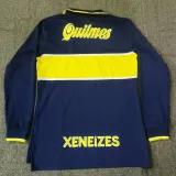 1997 Boca Juniors Home Long Sleeve Retro Soccer Jersey