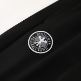 24/25 Germany Black Jacket Tracksuit#06(袖带红黄边）