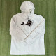 24/25 AD White Casual  Assault  Hooded Windbreaker (Y22连帽冲锋衣）