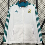 17/18 RMA White & Blue Retro Double Sided Windbreaker (双面风衣)