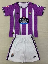 24/25 Valladolid Home  Kids Soccer Jersey