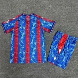 24/25 Crystal Palace Home  Kids Soccer Jersey