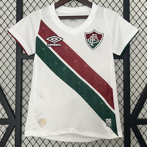 24/25 Fluminense Away Women Soccer Jersey(女）