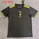 25/26 Mexico Black Gold Cup Steel Seal Edition  Fans Soccer Jersey黑金杯钢印版