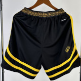 23/24 WARRIORS Black City Edition Top Quality NBA Pants