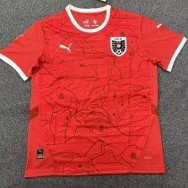 2024 Austria Home  Fans Soccer Jersey