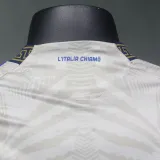 24/25 Italy White Versace Co branded Edition  Player Version Soccer Jersey