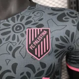 24/25 Palestino  Camo Grey Black Player Version Soccer Jersey