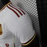 24/25 Spain White Flower Player Version Soccer Jersey