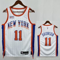 24/25 KNICKS BRUNSON #11 City Edition Top Quality Hot Pressing NBA Jersey