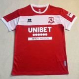 24/25 Middlesbroughl Home  Fans Soccer Jersey