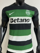 2024 Sporting Lisbon Home Player Version Soccer Jersey