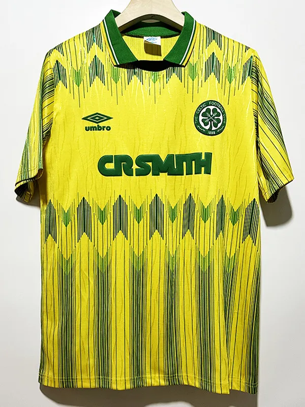1989/1991 Celtic Away  Retro Soccer Jersey