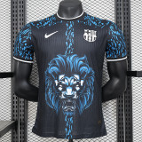 24/25 BAR Blue Lion Head Special Edition Player Version Soccer Jersey
