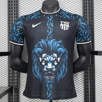 24/25 BAR Blue Lion Head Special Edition Player Version Soccer Jersey