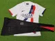 24/25 PSG Away Player Version Suit Soccer Jersey(Black Pants)黑裤