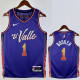 23/24 SUNS BOOKER #1 Purple City Edition Top Quality Hot Pressing NBA Jersey