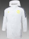 24/25 Flamengo White Hooded Cotton Coat (黄标)帽棉衣