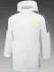 24/25 Flamengo White Hooded Cotton Coat (黄标)帽棉衣