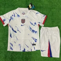 2024 Norway Away Kids Soccer Jersey