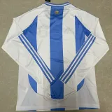 24/25 Argentina Home Long Sleeve Fans Soccer Jersey(长袖)