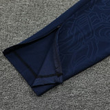24/25 Marseille White& Blue pants Half Pull Tracksuit  (半拉链、宝蓝裤)