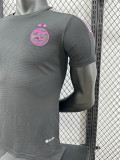 24/25  Algeria Black Player Version Soccer Jersey(紫色队标）