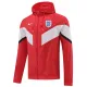 22/23 England Red Windbreaker