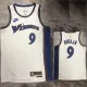 22/23 Wizards AVDIJA #9 White Top Quality Hot Pressing NBA Jersey (Retro Logo)