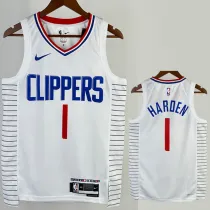 22/23 CLIPPERS HAROEN #1 White Top Quality Hot Pressing NBA Jersey