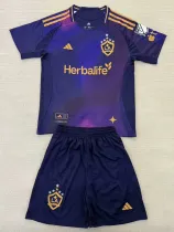 25/26 LA Galaxy Away Kids Soccer Jersey(带章)