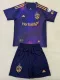 25/26 LA Galaxy Away Kids Soccer Jersey(带章)