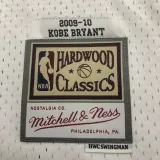 2009/10 LAKERS BRYANT #24 White Retro Top Quality Hot Pressing NBA Jersey(V领)