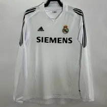 2005/2006 RMA Home Long Sleeve Retro Soccer Jersey (长袖)