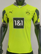 25/26 Dortmund  Fluorescent Green Player Version Soccer Jersey