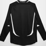 2006/2007 RMA Black Long Sleeve Retro Soccer Jersey