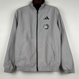 23/24 Montreal Black & Grey Double Sided Windbreaker (双面风衣)