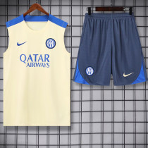24/25 INT Yellow Tank top and shorts suit