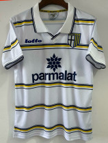1998/1999 Parma White Retro Soccer Jersey