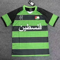 24/25 Palestine Green Black Fans Soccer Jersey