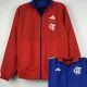 23/24 Flamengo Red & Blue Double Sided Windbreaker (双面风衣)