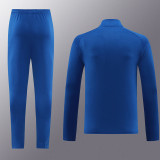 2024 NK Blue White Half Zipper Sportswear # NB07(半拉链)