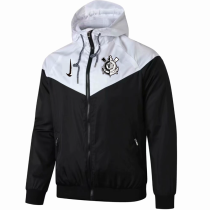 24/25 Corinthians White & Black Windbreaker